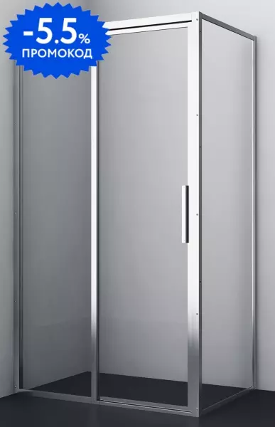 

Душевой угол-ограждение «WasserKRAFT» Lopau 32S07L 120/90 без поддона левый
