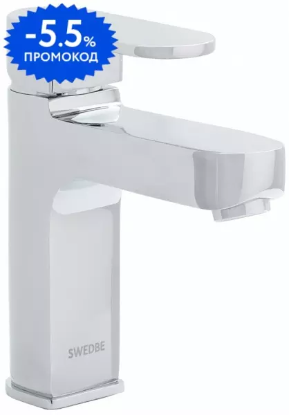 

Смеситель для раковины «Swedbe» Lynx 2310 хром