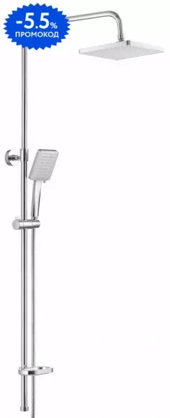 

Душевая стойка «Swedbe» Calypso 5076 хром