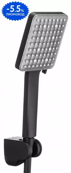 

Душевой гарнитур «Swedbe» Hermes 5134B чёрный матовый