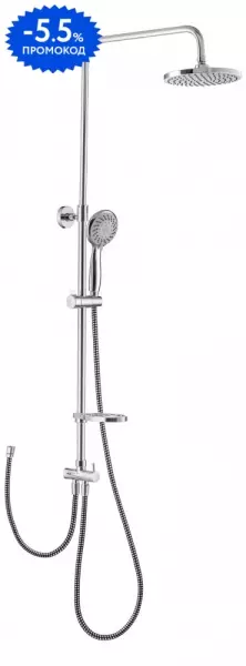 

Душевая стойка «Swedbe» Harmony 5006 хром