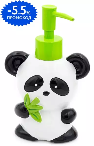 

Дозатор для мыла «Ridder» Panda 2168500 на стол мультиколор