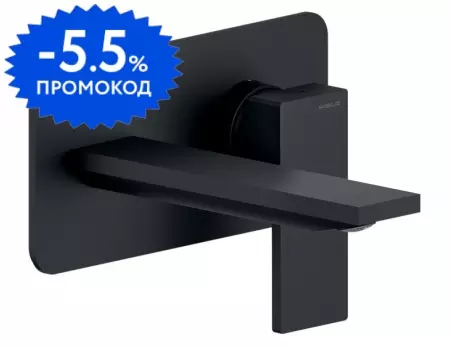 

Внешняя часть смесителя «Nobili» Seven SE124198BM чёрная матовая