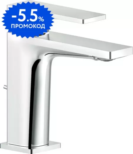 

Смеситель для раковины «Nobili» Seven SE124118/1CR с донным клапаном хром