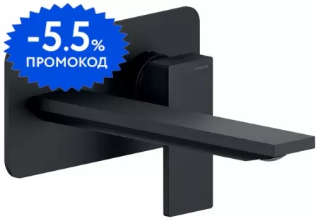 

Внешняя часть смесителя «Nobili» Seven SE124198/1BM чёрная матовая