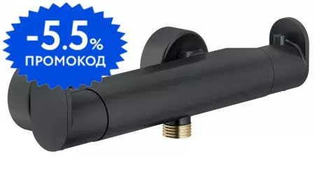 

Смеситель для душа «Nobili» Up UP94030BM с термостатом чёрный матовый