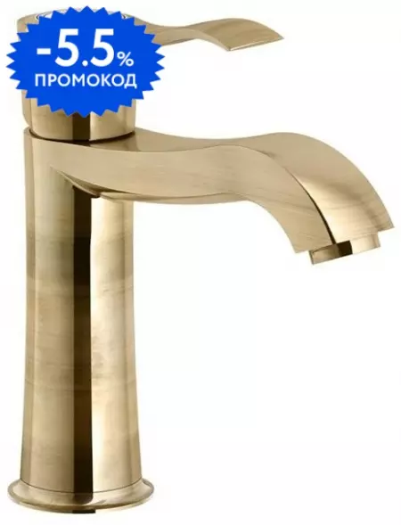 

Смеситель для раковины «Nobili» Sofi SI98118/1BR с донным клапаном бронза