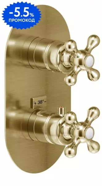 

Внешняя часть смесителя «Nobili» Grazia GRC5102BR бронза