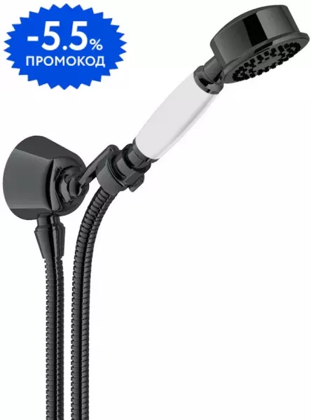

Душевой гарнитур «Nobili» AD143/7FLP чёрный