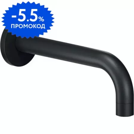 

Излив к смесителю «Nobili» AV00158/36BM чёрный матовый