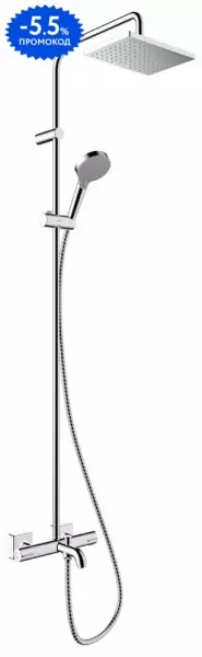 

Душевая система «Hansgrohe» Vernis Shape 26284000 с термостатом хром