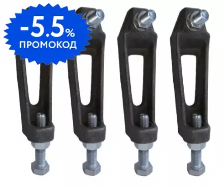 

Ножки под ванну «Wotte» №5 серых