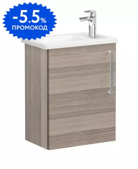

Тумба с раковиной «Vitra» Root 45 (45/28) подвесная кордоба левая (по петлям)