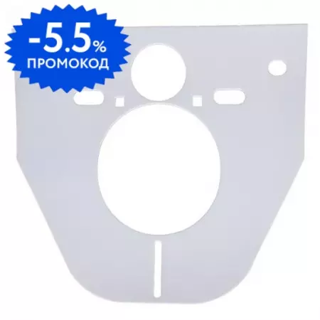 

Шумоизоляционная прокладка для инсталляции «Ceramica Nova» CN1000 CN1000 белая
