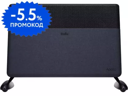 

Конвектор электрический «Ballu» Apollo digital Inverter Black Infinity BEC/ATI-1503 с термостатом чёрный