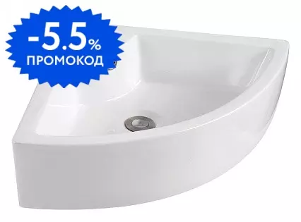 

Раковина угловая «Aquatek» 32/32 AQ5166A-00 фарфоровая белая