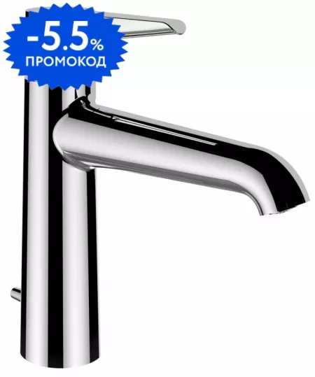 

Смеситель для раковины «Laufen» Val HF901703100000 с донным клапаном хром
