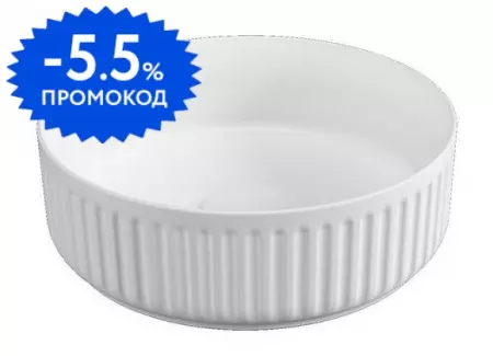 

Раковина «Allen Brau» Line 36/36 4.11032.21 фарфоровая белая матовая
