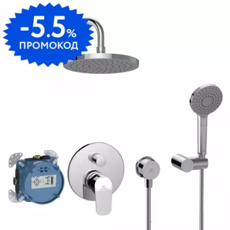

Душевая система «Ideal Standard» Ceraflex BD191AA хром
