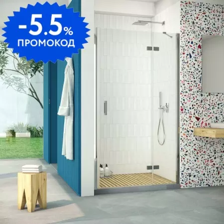 

Душевая дверь «Vegas Glass» AFP Retta 95/199,5 прозрачная/глянцевый хром правая