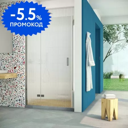 

Душевая дверь «Vegas Glass» AFP Retta 120/199,5 Moru/глянцевый хром левая