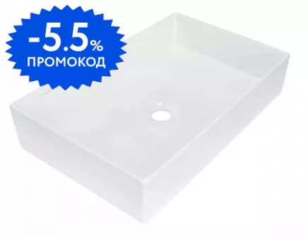 

Раковина «Sanita Luxe» Novel Slim 60 фарфоровая белая