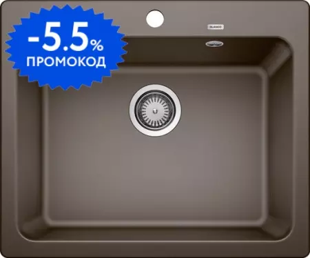 

Мойка для кухни «Blanco» Naya 6 62/51 искусственный камень кофе