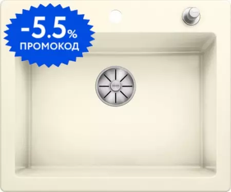 

Мойка для кухни «Blanco» Palona 6 Ceramic 62/51 керамика магнолия