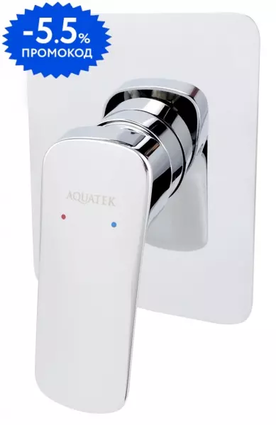 

Смеситель для душа «Aquatek» Вега AQ1066CR хром