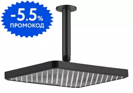 

Верхний душ «Aquatek» AQ2071MB чёрный матовый