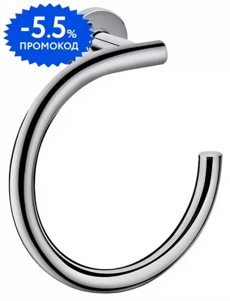 

Полотенцедержатель «Aquatek» Вега AQ4012CR на стену хром