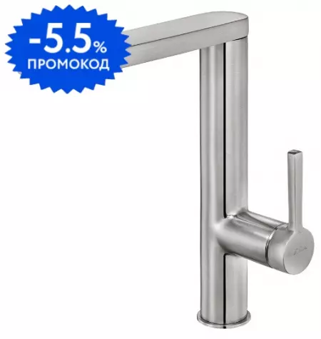 

Смеситель для кухонной мойки «E.C.A.» Mina 102518034EX нержавеющая сталь