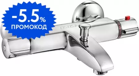 

Смеситель для ванны «E.C.A.» Thermostatic 102102340EX с термостатом хром