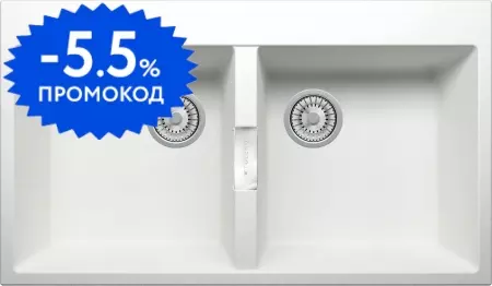 

Мойка для кухни «Tolero» Loft TL-862 86/50 кварц туман
