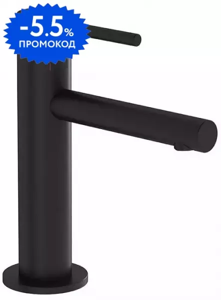 

Смеситель для раковины «Vitra» Origin A4255636WTC чёрный матовый