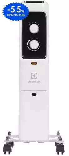 

Масляный радиатор «Electrolux» EOH/M-S607 с термостатом белый