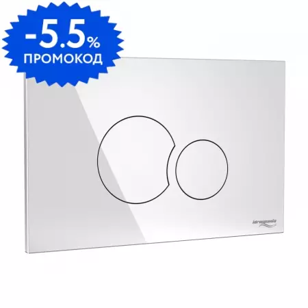 

Кнопка смыва «Idrospania» Belen 30361 пластик хром глянец