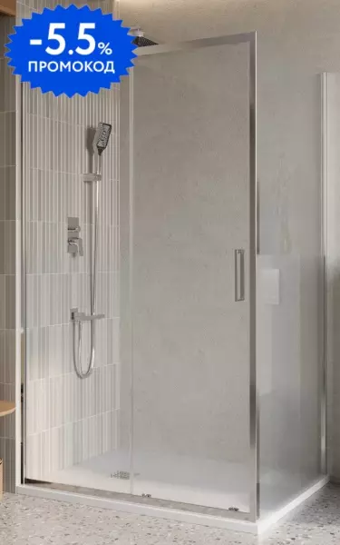 

Душевой угол-ограждение «Belbagno» LUCE-AH-1-130/80-C-Cr 130/80 прозрачный/хром прямоугольный без поддона универсальный