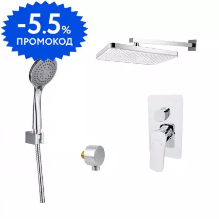 

Душевая система «Aquatek» Вега AQ1072CR хром