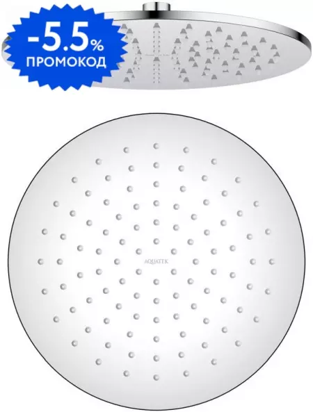 

Верхний душ «Aquatek» AQ2077CR хром