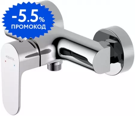 

Смеситель для душа «Aquatek» Оберон AQ1260CR хром