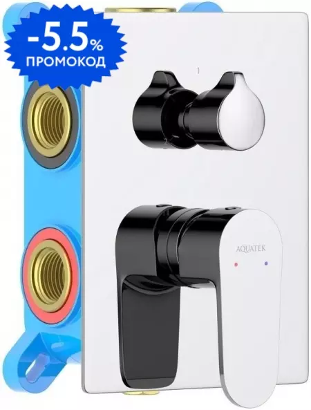 

Смеситель для душа «Aquatek» Оберон AQ1247CR хром