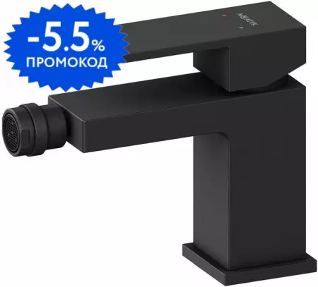

Смеситель для биде «Aquatek» Либра AQ1618MB чёрный матовый
