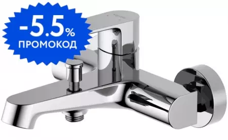 

Смеситель для ванны с душем «Aquatek» Оберон AQ1240CR хром
