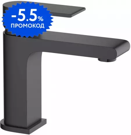 

Смеситель для раковины «Aquatek» Лира AQ1410MB чёрный матовый