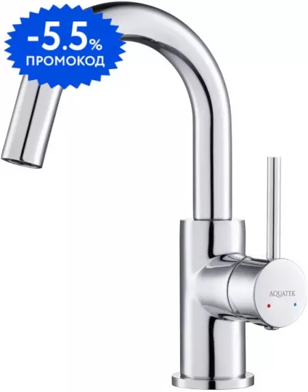 

Смеситель для раковины «Aquatek» Европа AQ1307CR хром