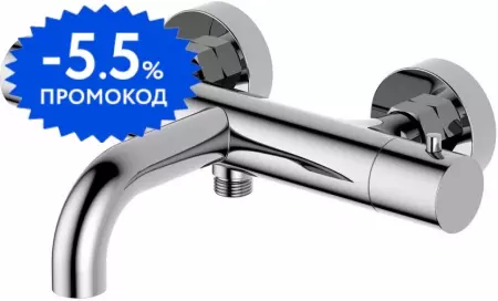 

Смеситель для ванны с душем «Aquatek» Европа AQ1343CR с термостатом хром