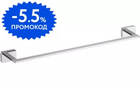 

Полотенцедержатель «Aquatek» Либра AQ4320CR на стену хром