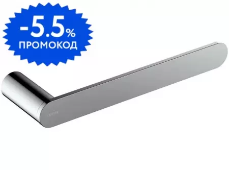 

Полотенцедержатель «Aquatek» Лира AQ4419CR на стену хром