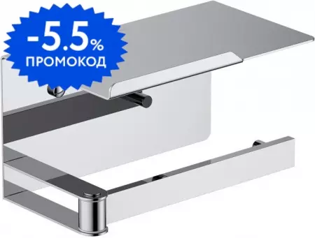 

Держатель для туалетной бумаги «Aquatek» Либра AQ4929CR на стену хром